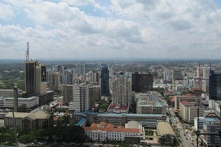 Nairobi Views from the KICC